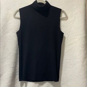 Talbots Classic Black Sleeveless Tank